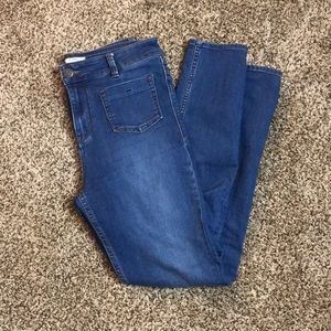 Free People Denim Blue Jean Skinny Jeans Size 29